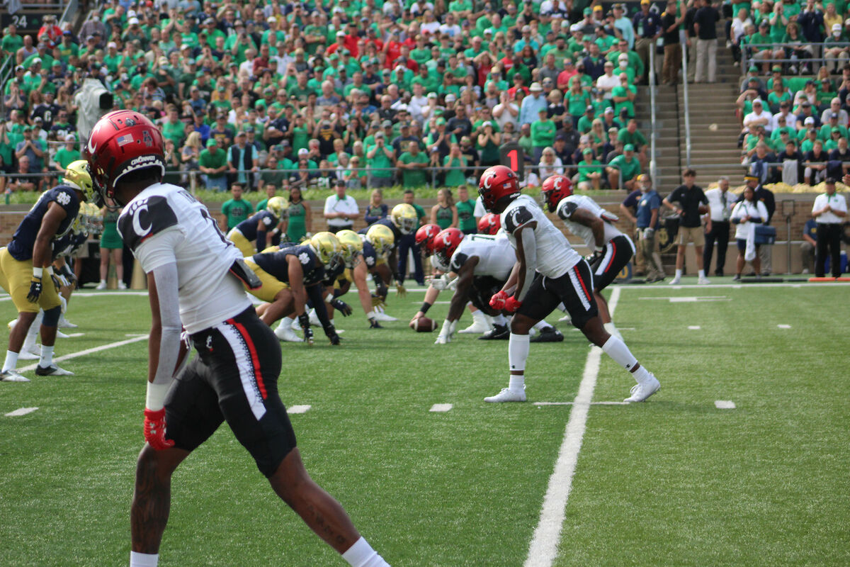 UC football vs. Notre Dame